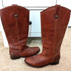 Frye Melissa Leather Boots 8